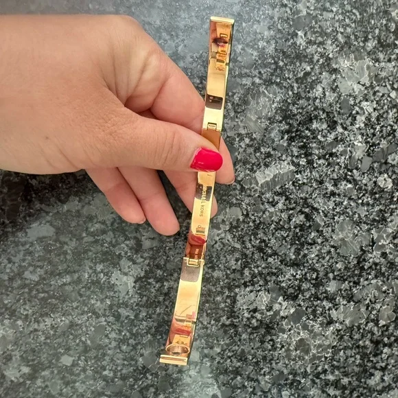 Michael Kors Gold and Brown Bracelet - Picture 6 of 16